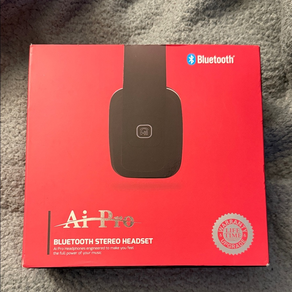 Bluetooth Stereo Headset - Black